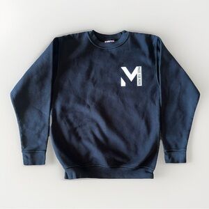 Bayside Pullover Sweatshirt - Crew neck - Small Made In USA MADE FOR MORE